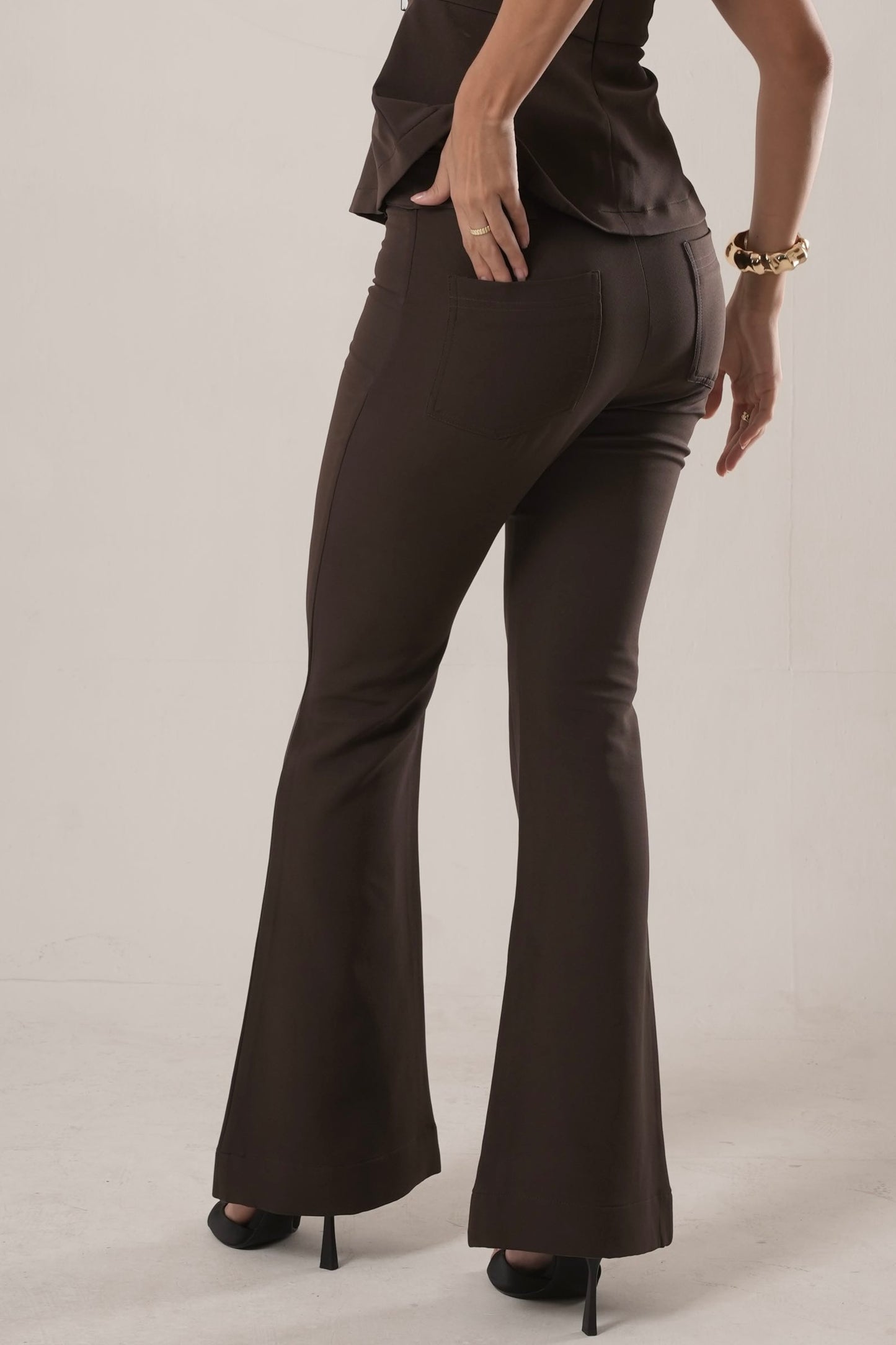 Raffiné Flare Tailored Trousers