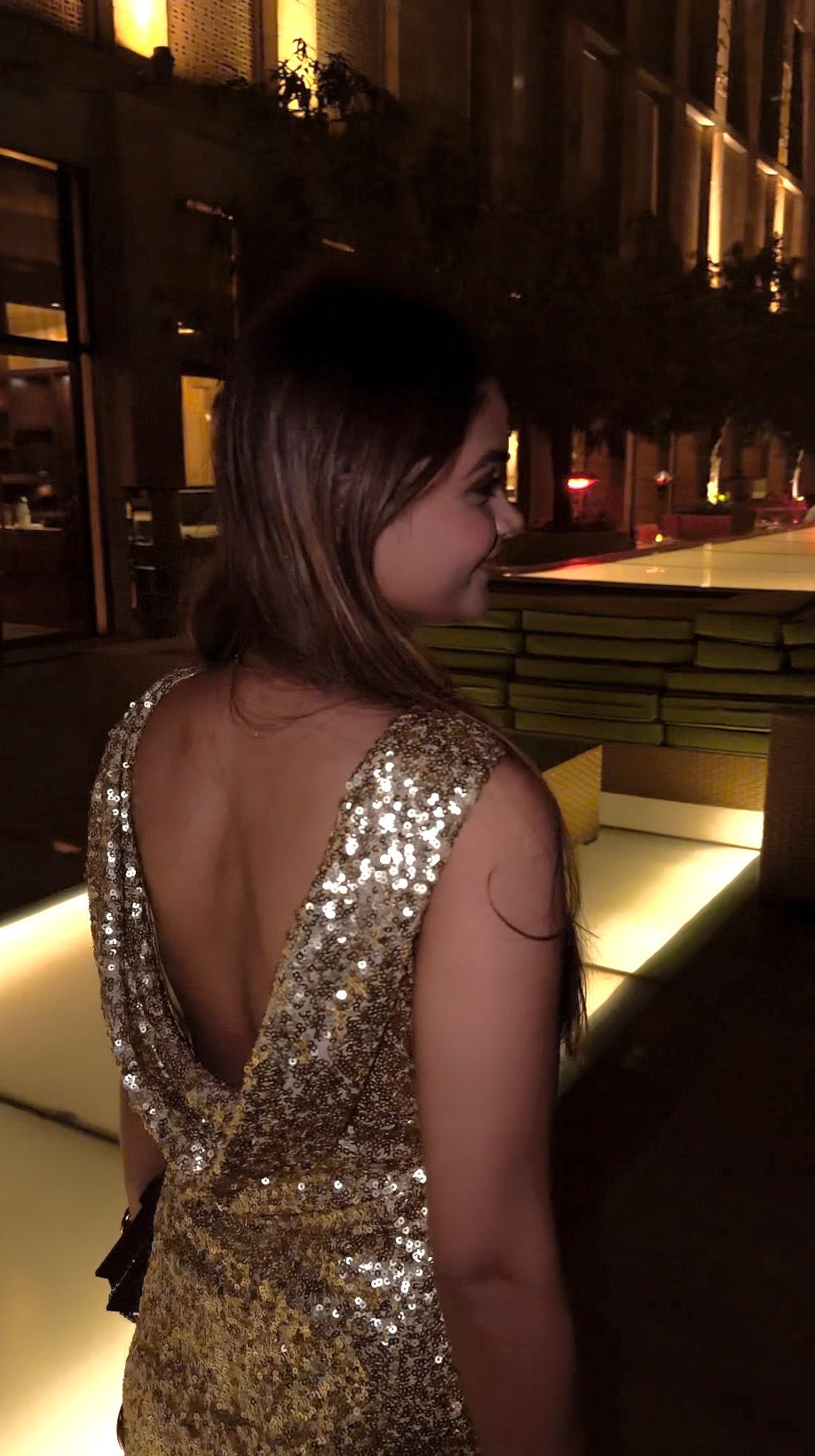 Soléa Sequin Mini Dress