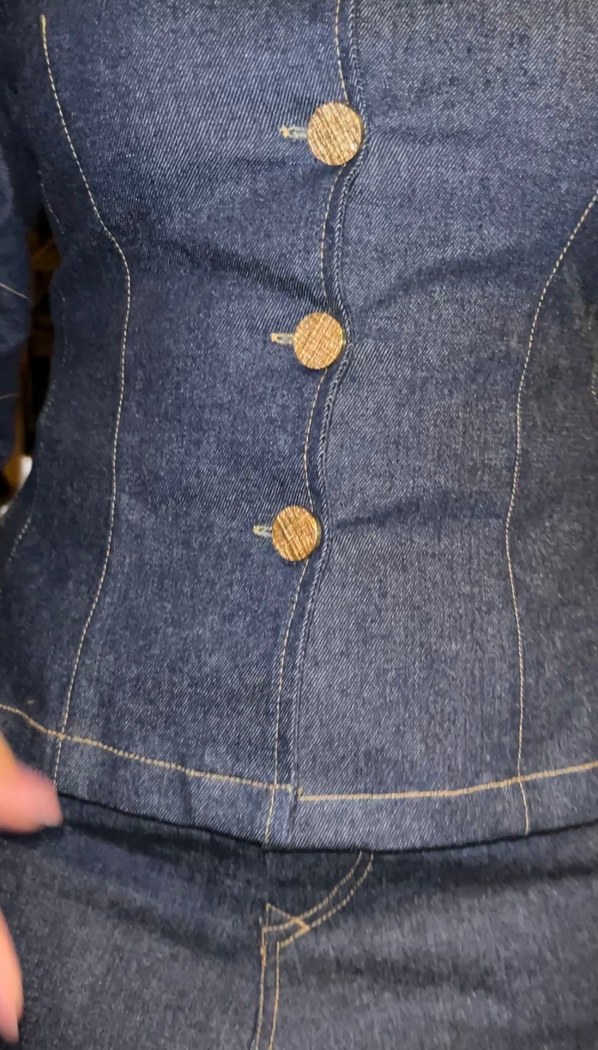 Define Denim Top