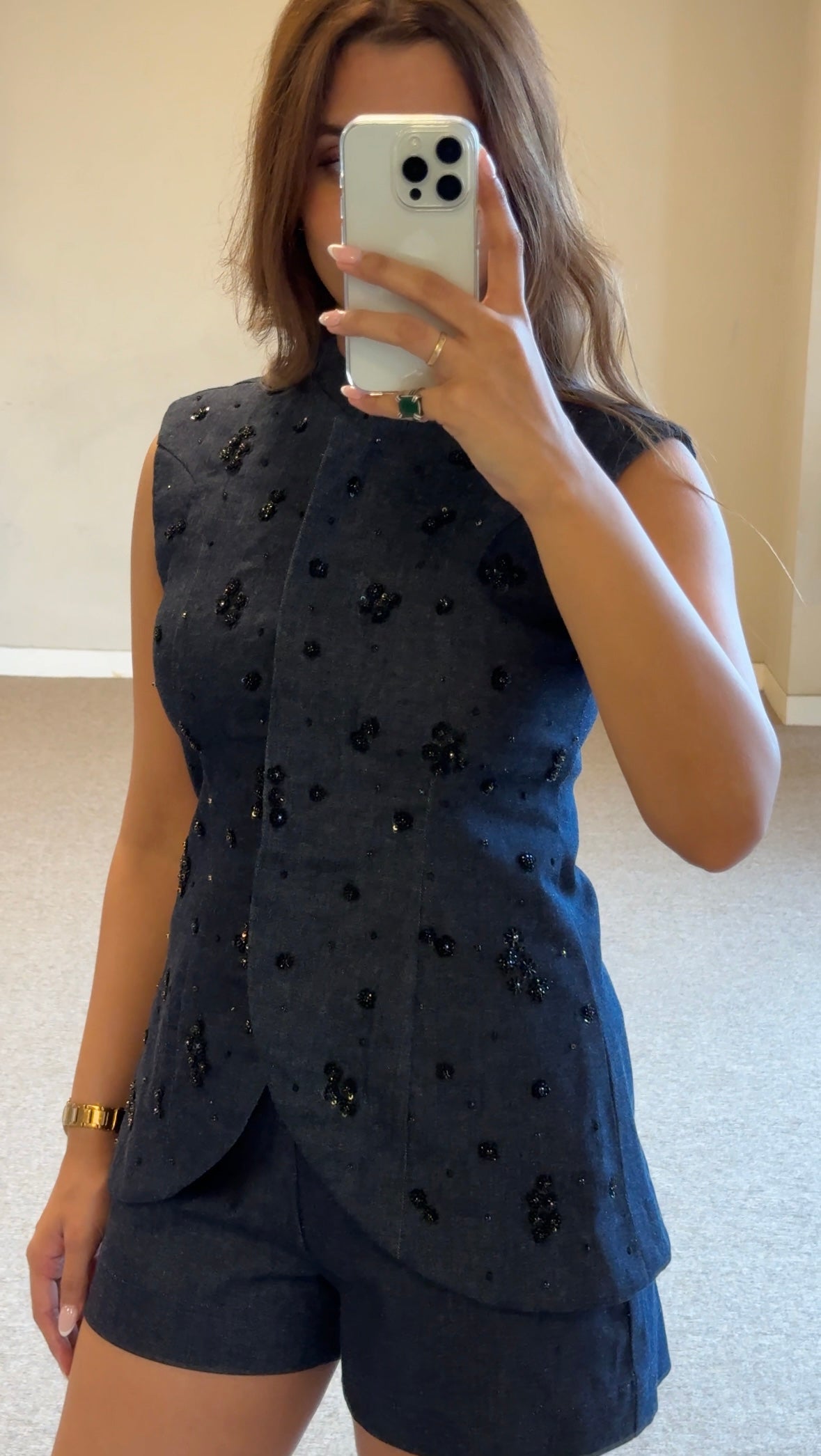 Bloom Denim Top