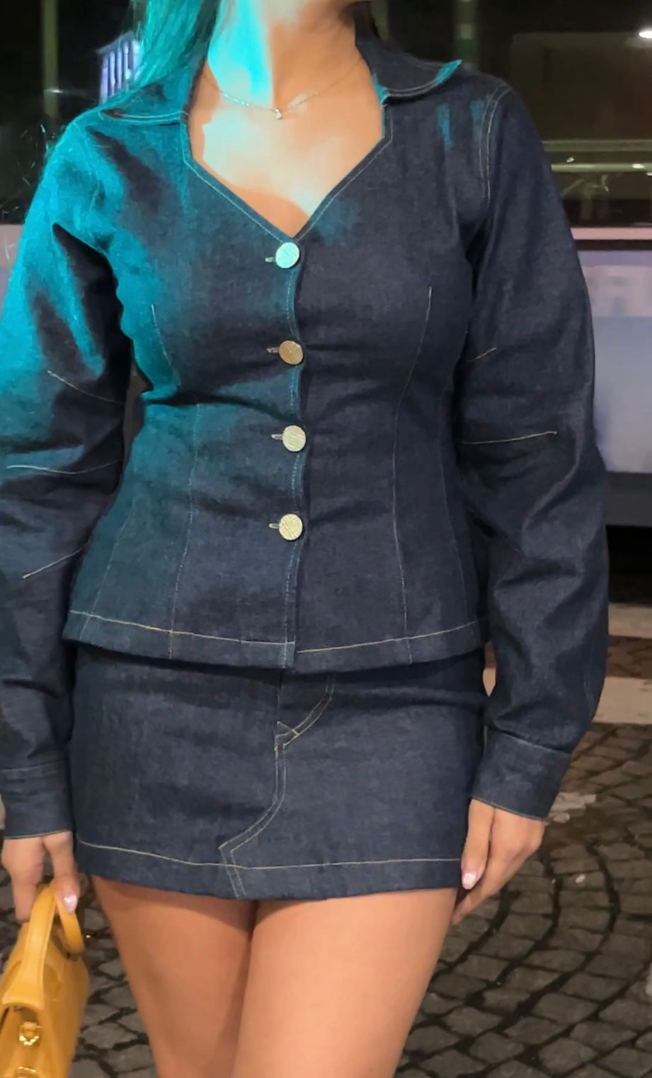 Define Denim Top