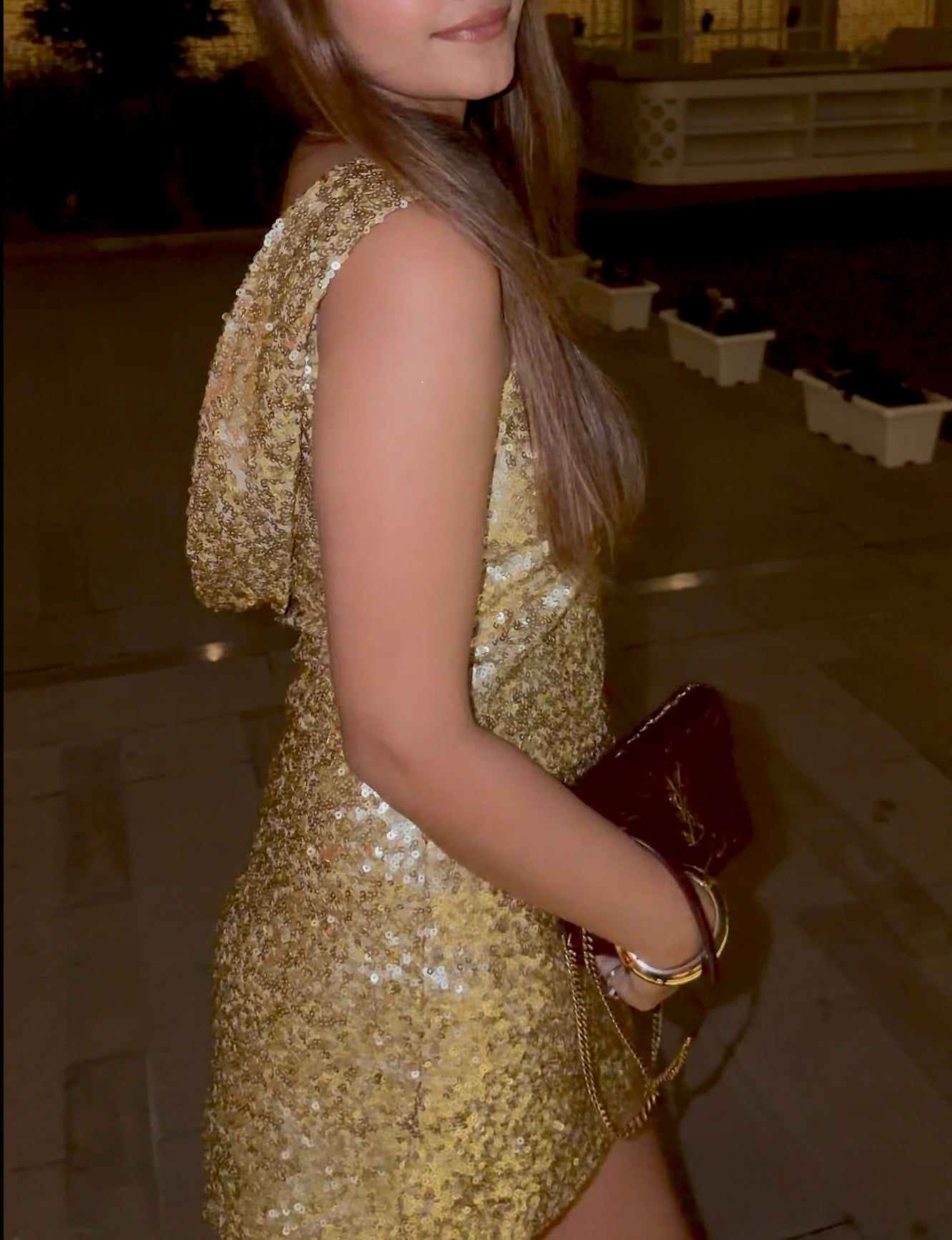 Soléa Sequin Mini Dress